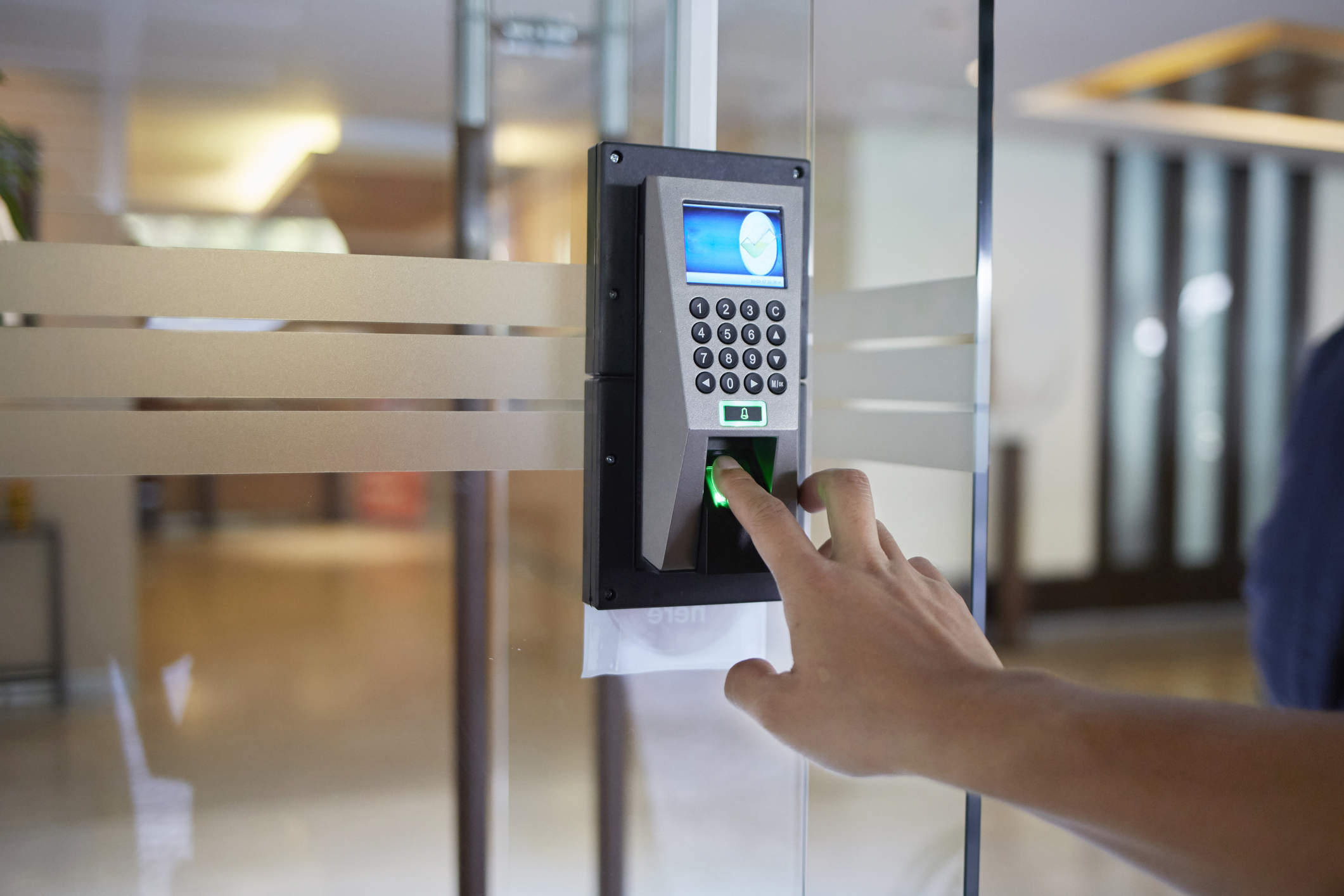 finger scan access control system